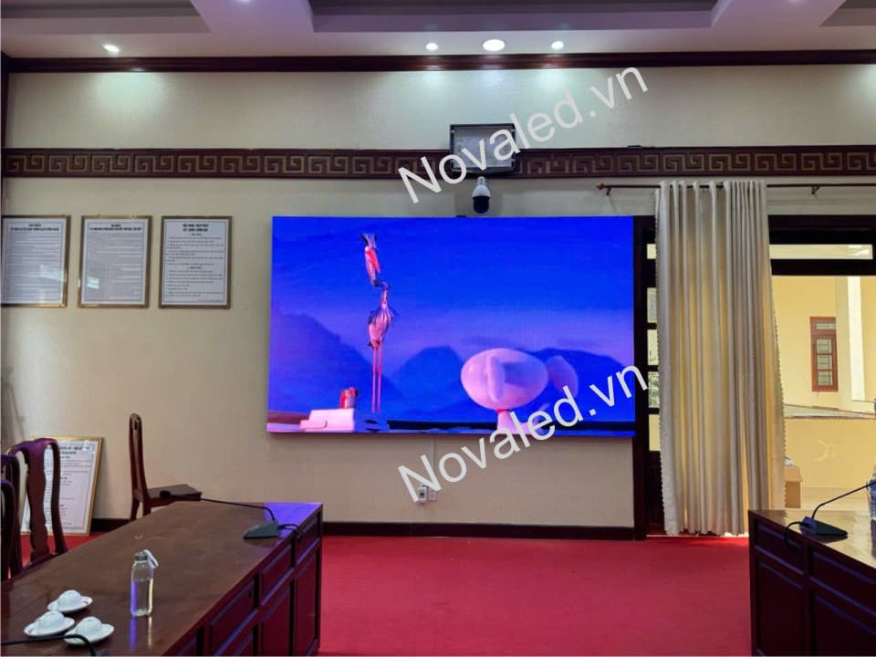 Một số công trình mẫu màn hình led trong nhà