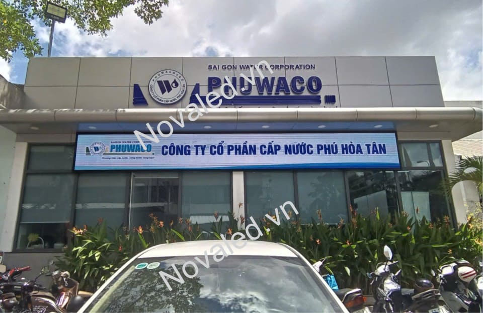 Một số công trình màn hình led ngoài trơi Novaled đã thi công và đưa vào hoạt động